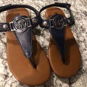 Navy Michael Kors Sandals- 9